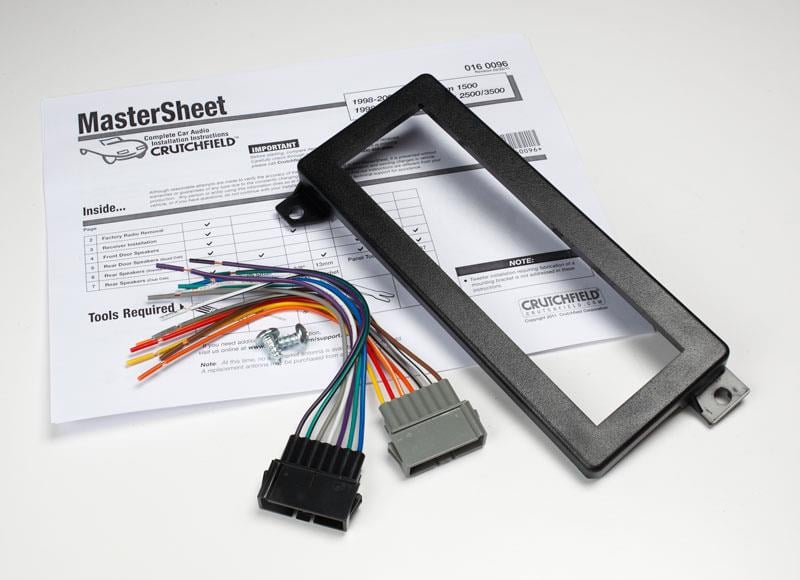 Kit, wiring, and MasterSheet for 2001 Ram